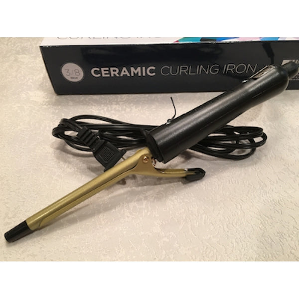 Twin Pines doll-size ceramic curling iron for styling doll hair